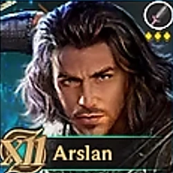 Arslan Rise of Castles hero portrait