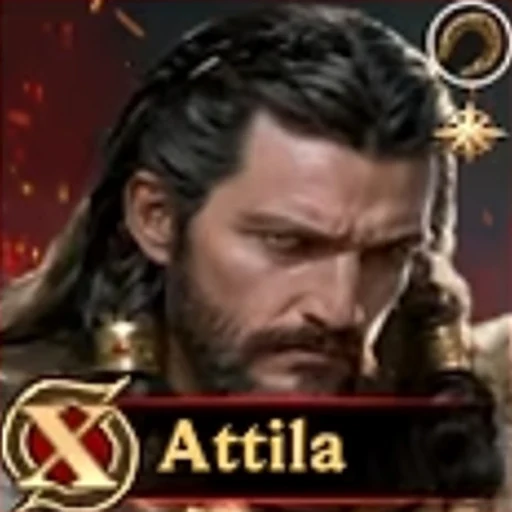 Attila Rise of Castles hero portrait