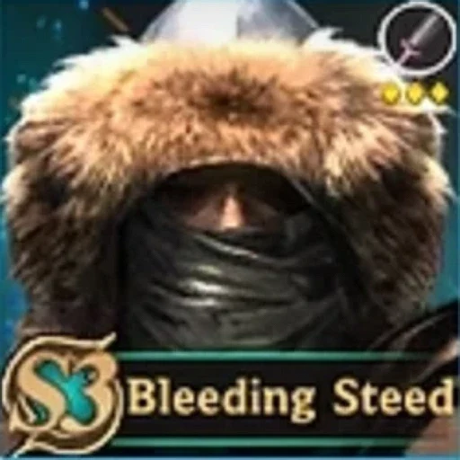 Bleeding Steed Rise of Castles hero portrait