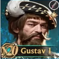 Gustav Rise of Castles hero portrait