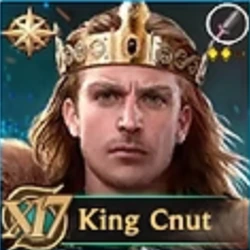 King Cnut Rise of Castles hero