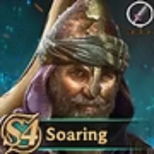 Soaring Hawk Rise of Castles hero portrait