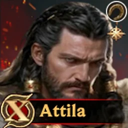 Attila Rise of Castles hero