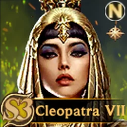 Cleopatra VII Rise of Castles hero
