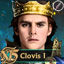 Clovis I Rise of Castles hero