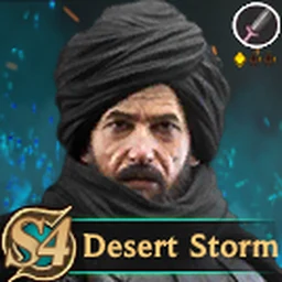 Desert Storm Rise of Castles hero