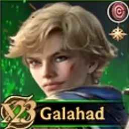 Galahad Rise of Castles hero