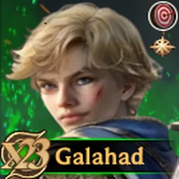 Galahad Rise of Castles hero