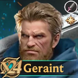 Geraint Rise of Castles hero, rank 1 Footmen combo