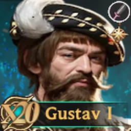 Gustav Rise of Castles hero