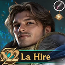 La Hire Rise of Castles hero