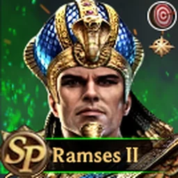 Ramses II Rise of Castles hero