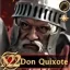 Don Quixote, front row
