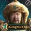 Genghis Khan, front row