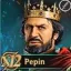 Pepin, front row