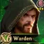 Warden, front row