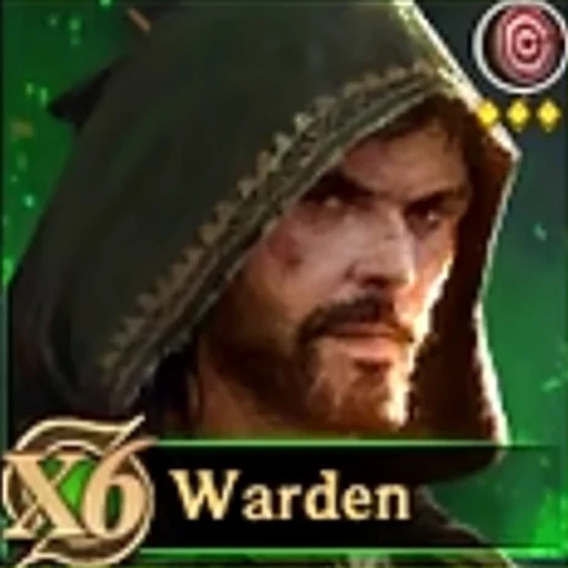 Warden Rise of Castles hero portrait
